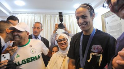 Algeria welcomes home Gold-winner Imane Khelif