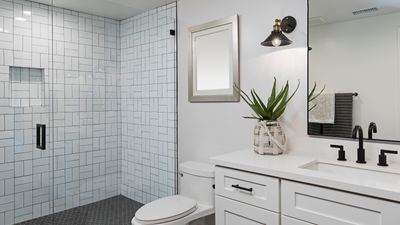 How to paint bathroom tile for a quick and budget-friendly refresh