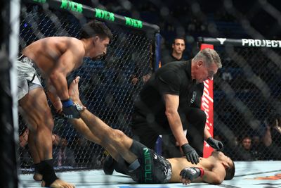 Jesus Aguilar def. Stewart Nicoll at UFC 305: Best photos