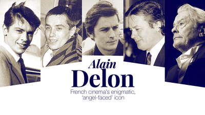 Alain Delon, French cinema’s enigmatic, ‘angel-faced’ icon