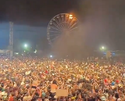 Dozens injured in Germany after ferris wheel catches fire at music festival