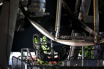 At least 23 injured when fire breaks out on a Ferris wheel in eastern Germany