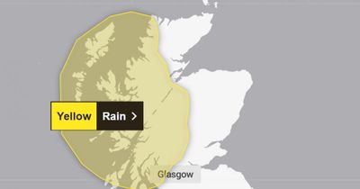 Rain set to hammer Scotland with three warnings issued by Met Office