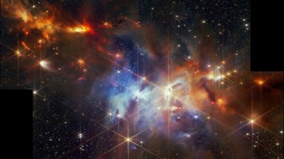 Space photo of the week: James Webb telescope catches baby stars roaring to life