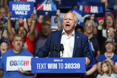 Harris And Walz Campaign In Pennsylvania Battleground