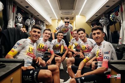 UAE Team Emirates sanctioned for 'non-compliant' jersey at Vuelta a España team presentation