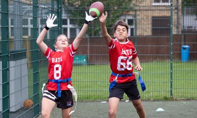 ‘It’s gone berserk’: flag football rapidly catching on in UK