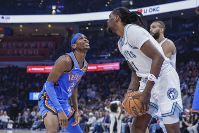 OKC Thunder and Minnesota Timberwolves to face off 3 times in 4-game stretch