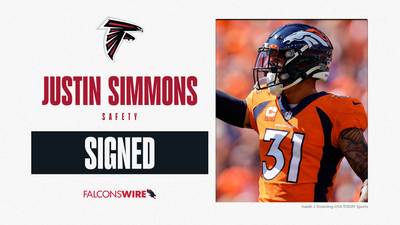 Falcons sign safety Justin Simmons, release veteran WR