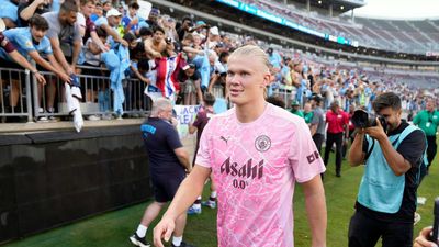 Erling Haaland Shades Marc Cucurella After Goal in Manchester City's Win vs. Chelsea