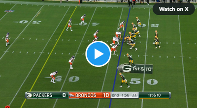 WATCH: Broncos DB Keidron Smith grabs interception vs. Packers