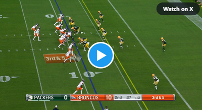 WATCH: Broncos QB Jarrett Stidham runs for 9-yard TD vs. Packers