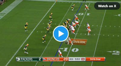 WATCH: Broncos QB Zach Wilson throws TD pass to Tyler Badie