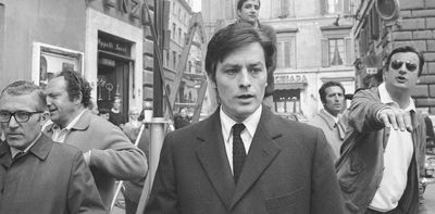 Alain Delon was an enigmatic anti-hero, and France’s most beautiful male movie star