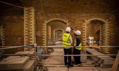 Vaults of ambition: shock find under London Museum enchants its builders