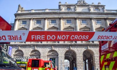 Parts of Somerset House reopen to public after fire