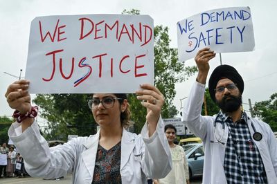 Protests Over Indian Doctor's Rape And Murder Unite Rival Soccer Fans