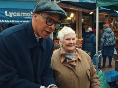 Jay Blades comforts Judi Dench as she becomes emotional over late husband