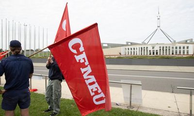 Coalition secures amendments, will vote for Labor bill to appoint administrators to CFMEU