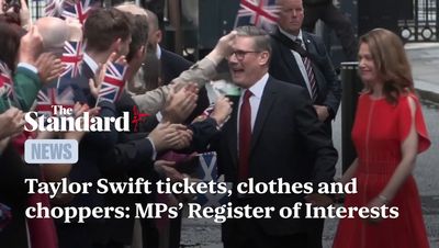 Keir Starmer received £4,000 Taylor Swift tickets in freebies latest