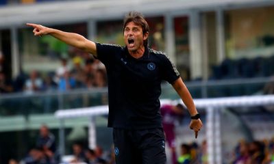 Antonio Conte can make few promises as Napoli reign begins with bad defeat