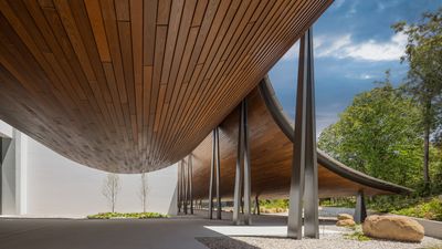 Gulbenkian Foundation's new art centre by Kengo Kuma is light and inviting