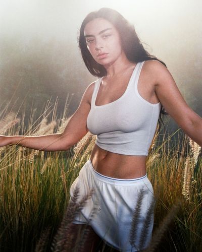 Charli XCX Closes Out Brat Summer by Starring in SKIMS' New Cotton Advertising Campaign