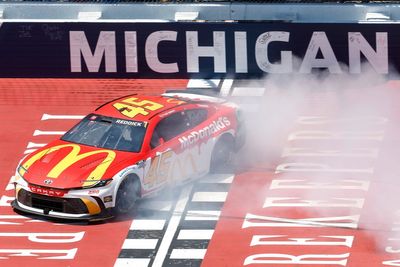 NASCAR Cup Michigan: Reddick outduels Byron in overtime finish