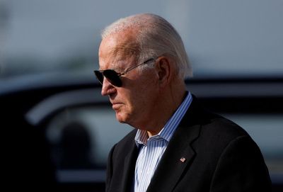 Watch as Biden departs for 2024 Democratic National Convention in Chicago