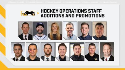 1 of the people in this new Penguins staff photo doesn’t look like they belong