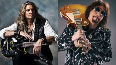 “He came over and he said, 'You did a really good job up there.' I thought, 'Man, my guitar was off…’” Whitesnake’s Joel Hoekstra on the time Ace Frehley complimented his guitar playing… even though he wasn’t actually playing anything