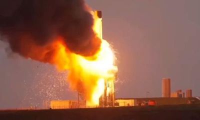 Rocket explodes during testing at UK’s new spaceport in Shetland