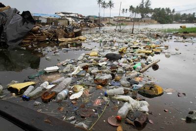 Groups say they're shut out of global treaty talks on plastics pollution in Bangkok