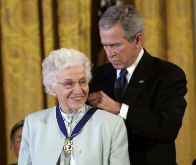 Ruth Johnson Colvin, who founded Literacy Volunteers of America, has died at 107