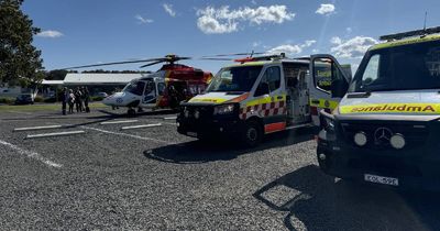 Elderly Central Coast man found trapped under his car with serious injuries