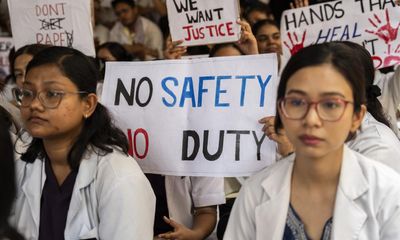 ‘This is unsettling for us’: doctor’s rape and murder spawns new fear among India’s female medics