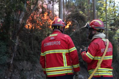 Tourists left stranded at Madeira Airport after flights cancelled due to wildfires