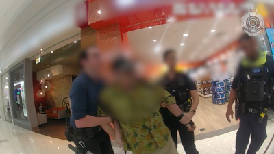 Man, 56, charged with using camera hidden in walking stick to film women and girls in mall