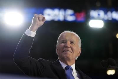 President Biden Delivers Emotional Speech At Democratic National Convention