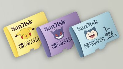 New Pokémon microSD cards for Nintendo Switch go up to a whopping 1TB