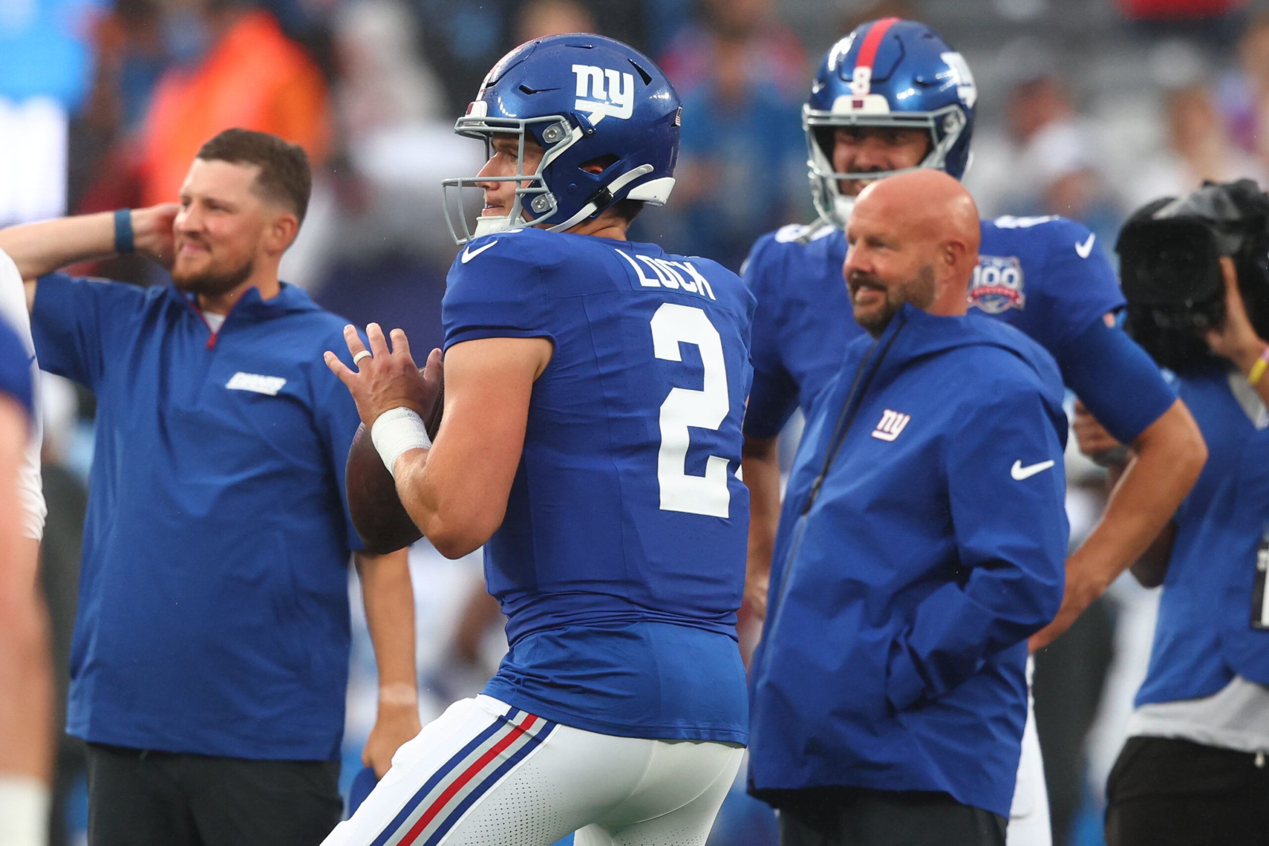 Giants’ Drew Lock, Tyrone Tracy Return To Practice