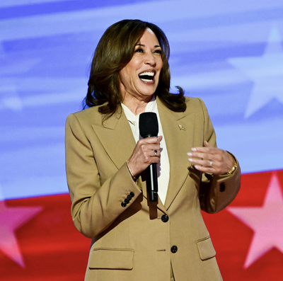 Kamala Harris's 2024 DNC Outfit Is So Much More Than Just a Tan Suit