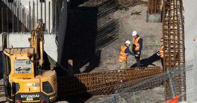 Steel tower falls at John Hunter Hospital site in echo of fatal accident