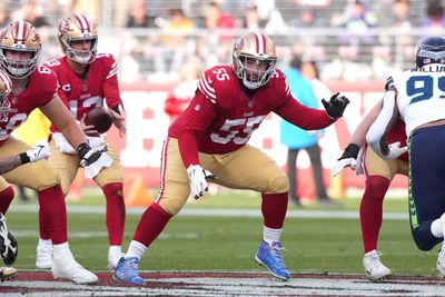 Key 49ers veteran OL to begin season on IR after knee surgery