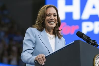 Kamala Harris Holds Third Campaign Rally In Wisconsin