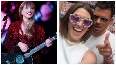 Taylor Swift's ex-beau Taylor Lautner attends Eras Tour with wife Tay; couple's cryptic 'Aunt and Uncle' post spark rumours among Swifties