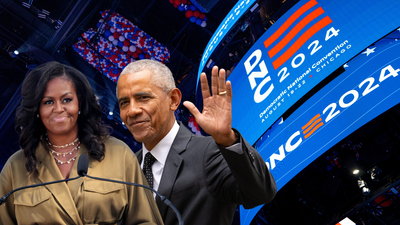 Watch: Barack and Michelle Obama address Democratic National Convention day two