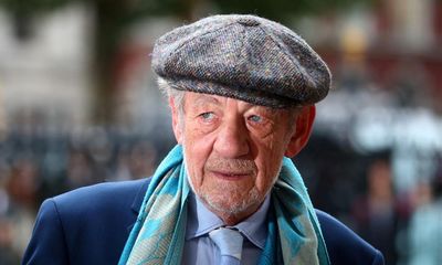 Ian McKellen says fat suit saved him after ‘horrible’ stage fall