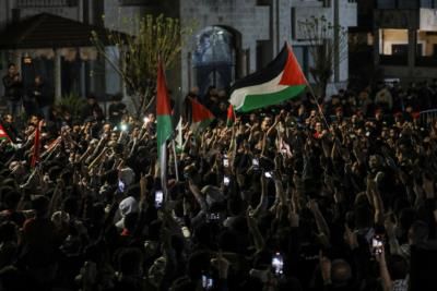 Protests Escalate Outside Israeli Consulate In Tense Confrontation