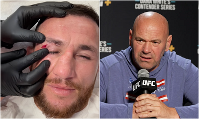 Dana White scolds UFC 306’s Merab Dvalishvili for posting cut: ‘Next-level stupid’